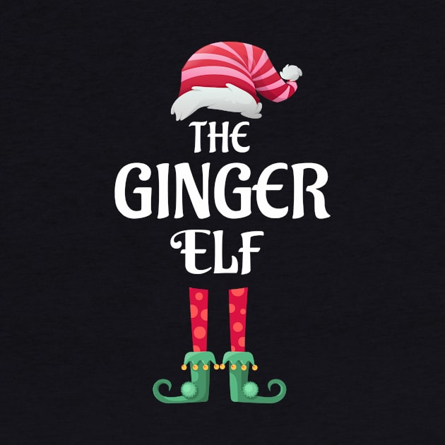 The Ginger Christmas Elf Matching Pajama Family Party Gift by BooTeeQue